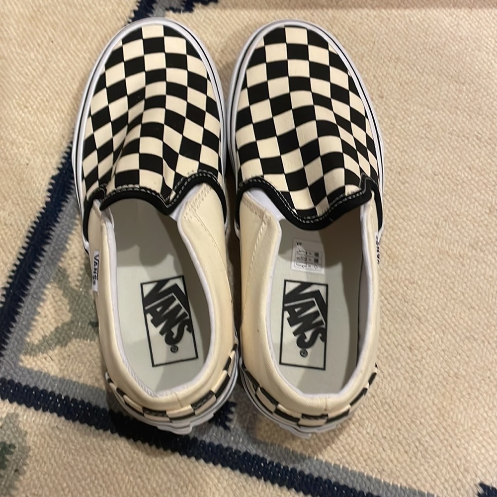 Checkered vans